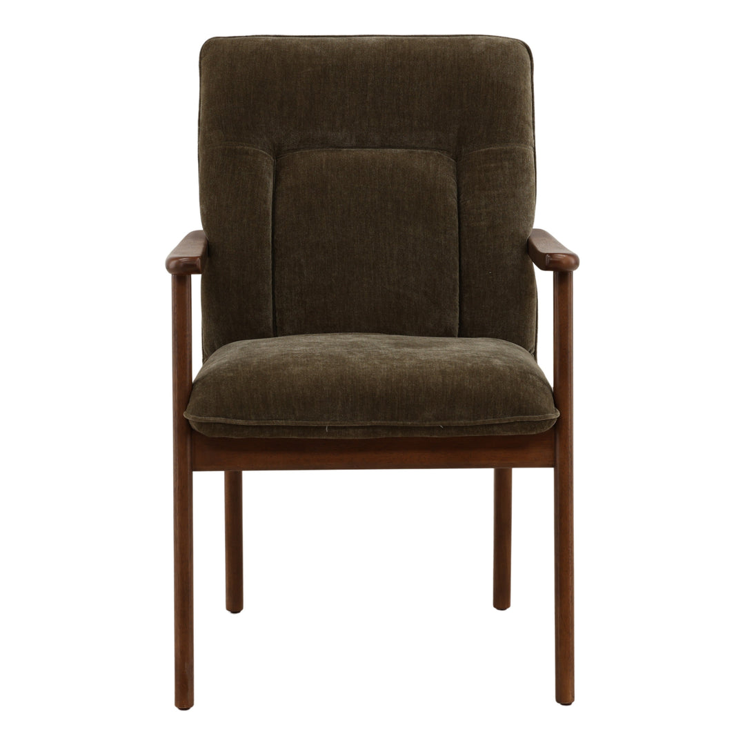 Tallesa Dining Chair Olive — Front