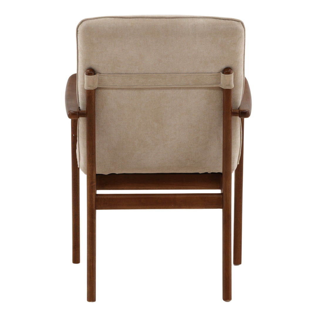 Tallesa Dining Chair Sand — Back