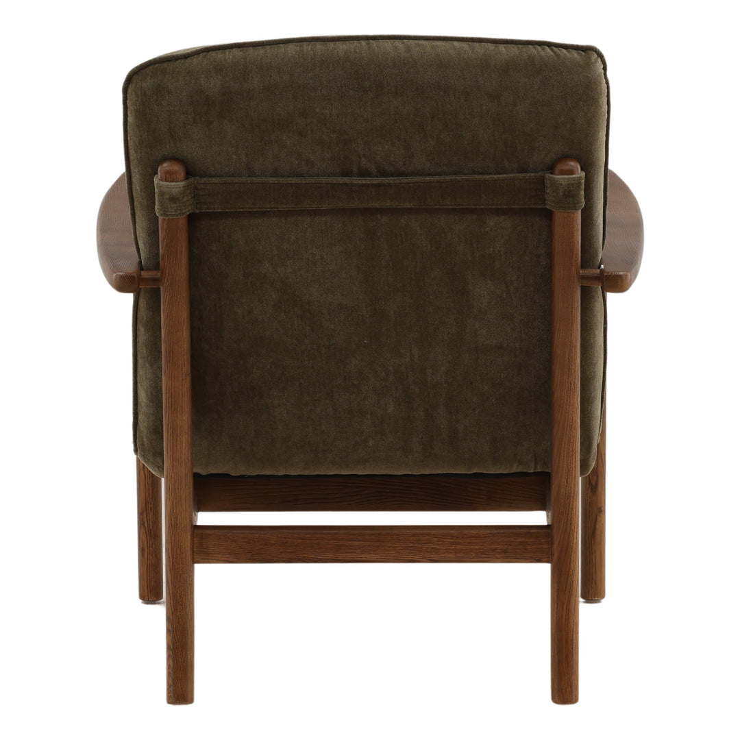 Tallesa Occasional Chair Olive — Back