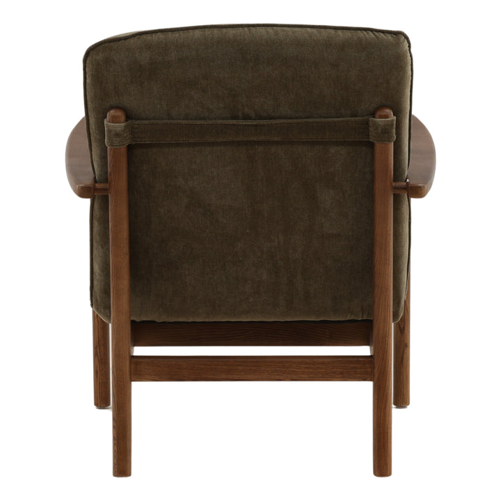 Tallesa Occasional Chair Olive — Back