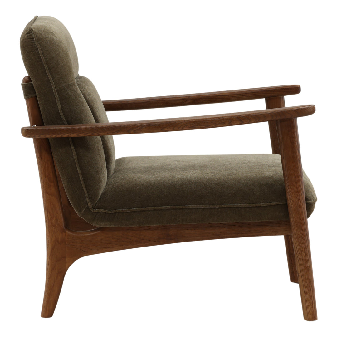 Tallesa Occasional Chair Olive — Profile