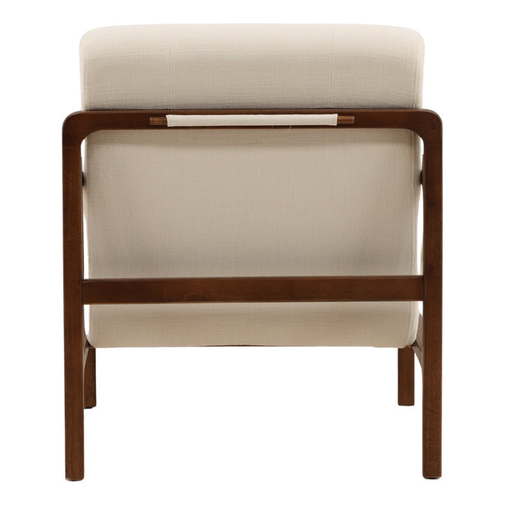 Jordie Occasional Chair Cream — Back
