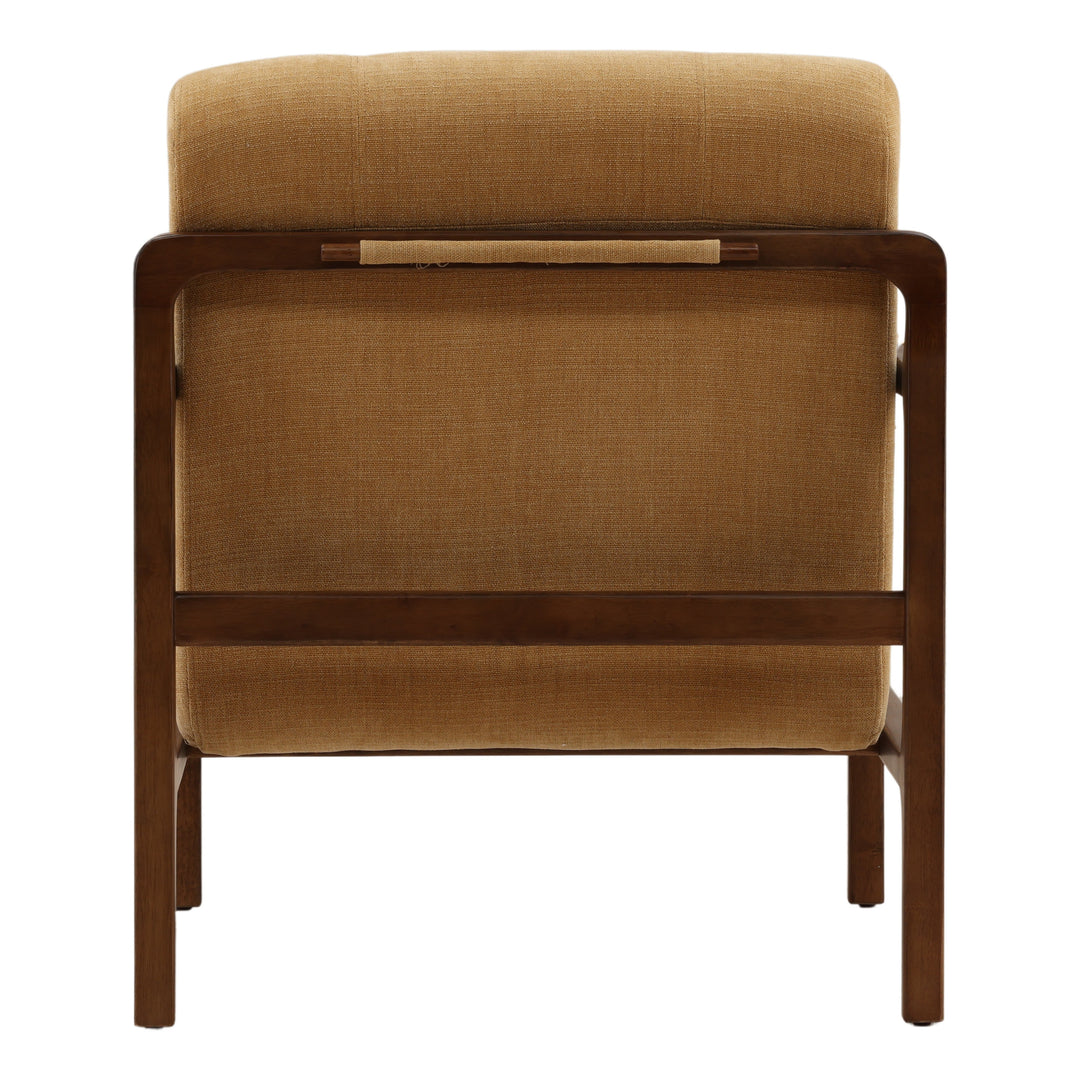 Jordie Occasional Chair Ochre — Back