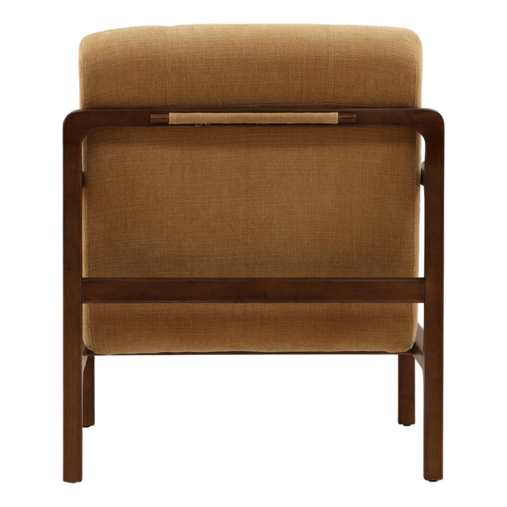 Jordie Occasional Chair Ochre — Back