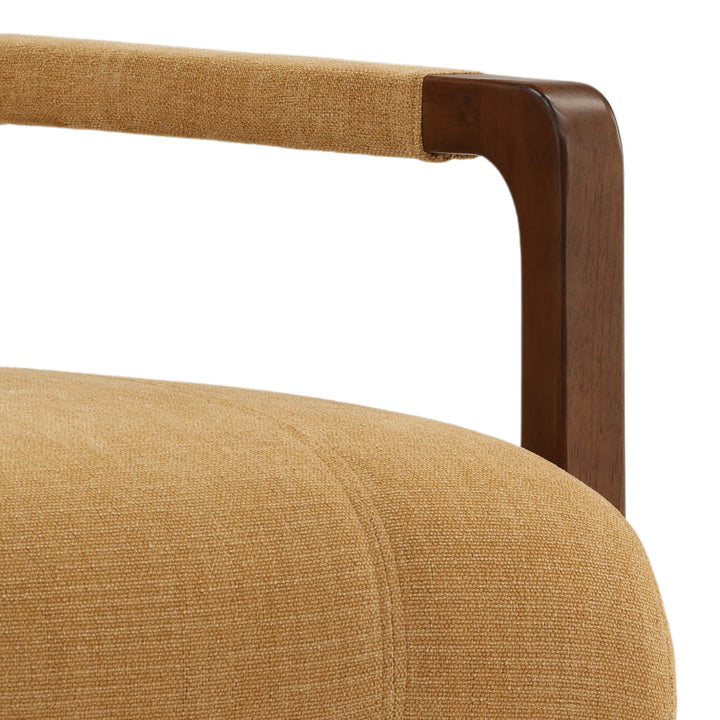 Jordie Occasional Chair Ochre — Detail 2