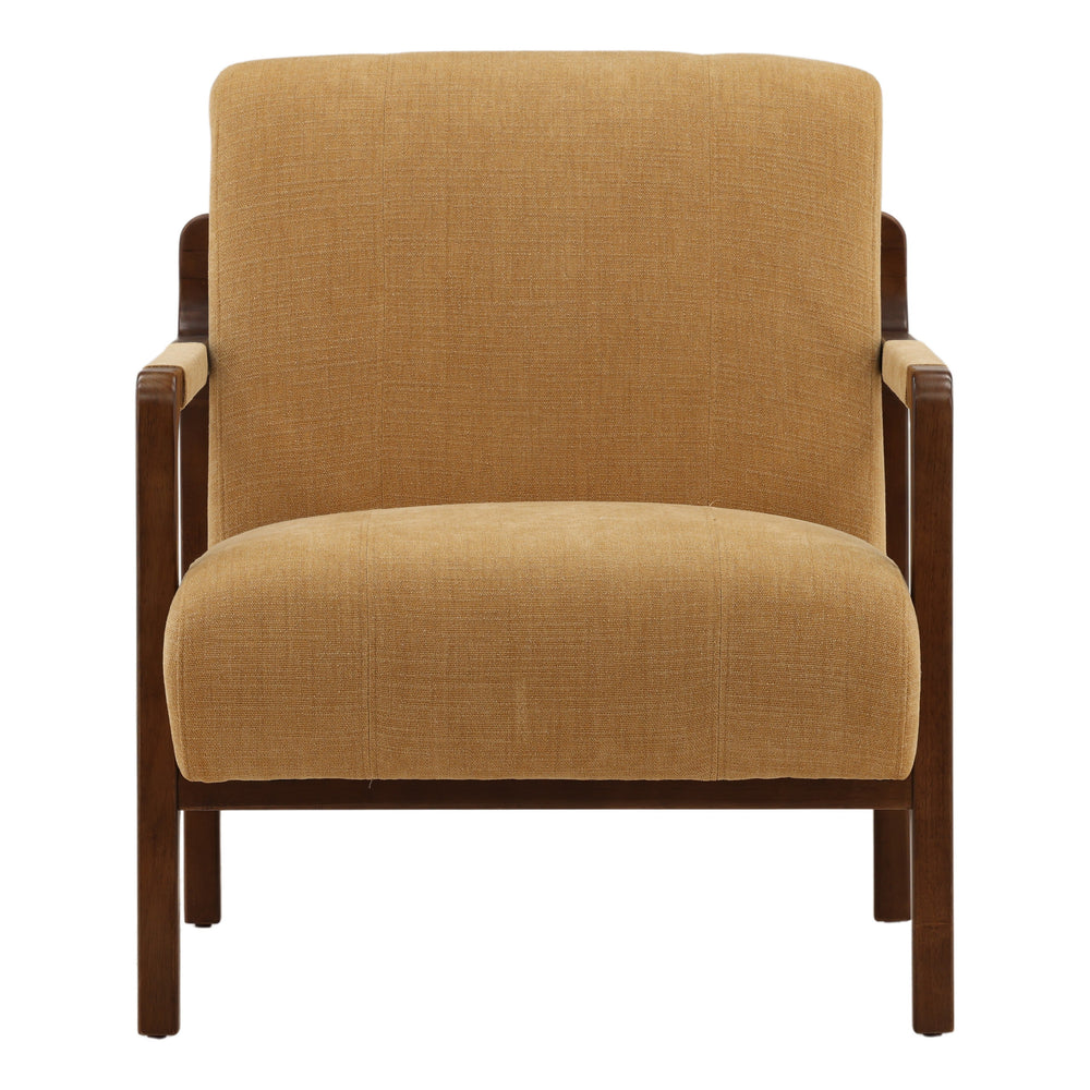 Jordie Occasional Chair Ochre — Front