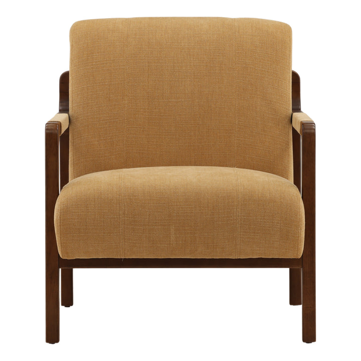 Jordie Occasional Chair Ochre — Front