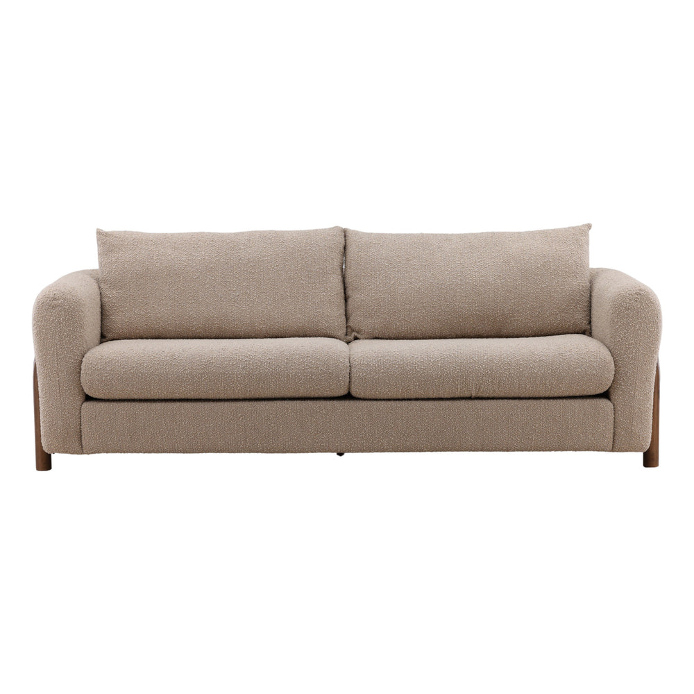 Esaias Sofa Sand — Front