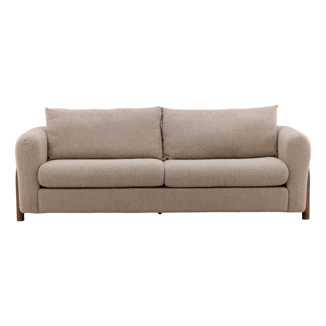Esaias Sofa Sand — Front