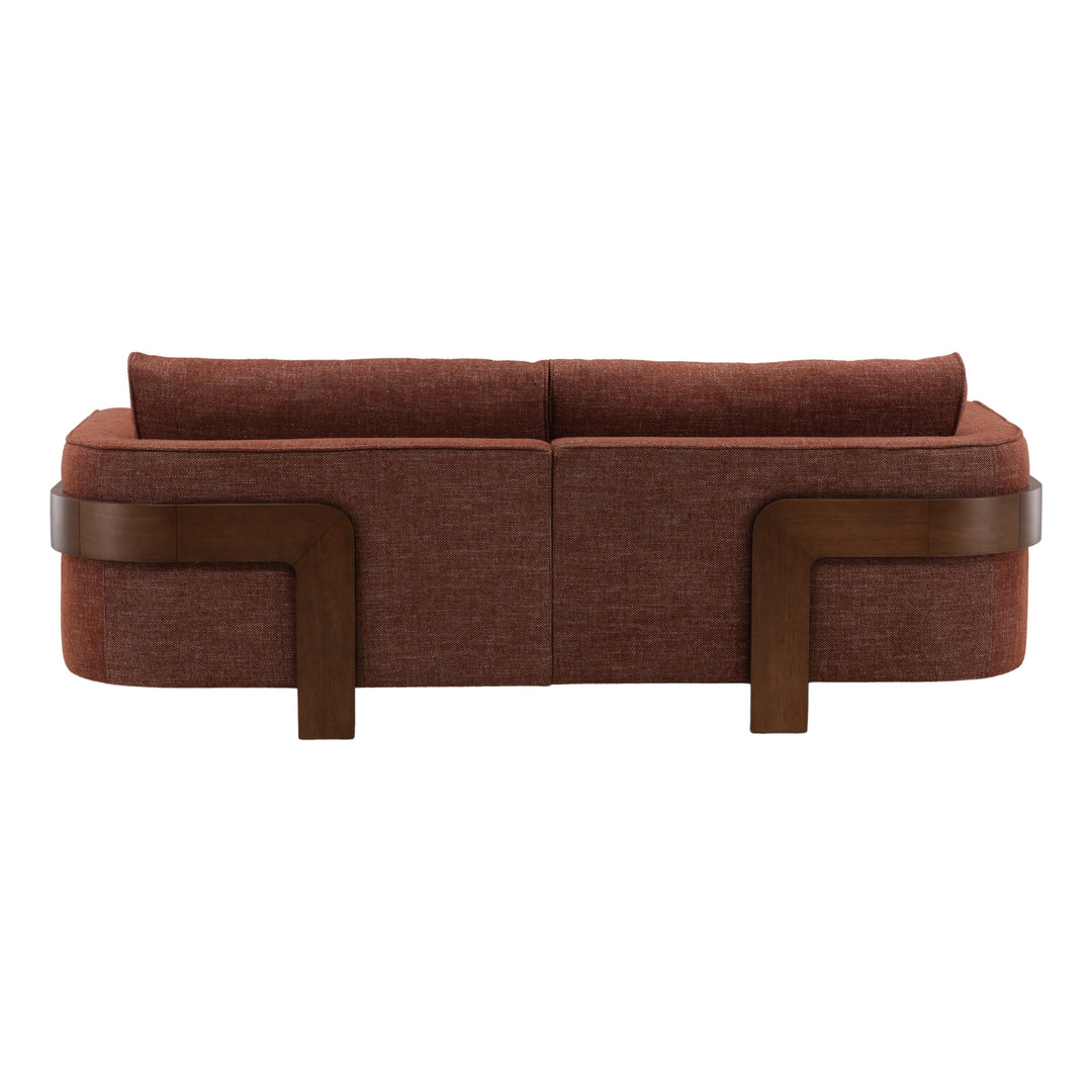 Ariana Sofa Rust — Back