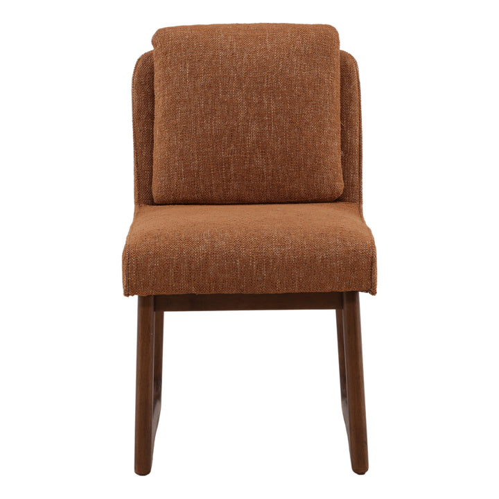 Madelaine Dining Chair Set of 2 Ginger — Front