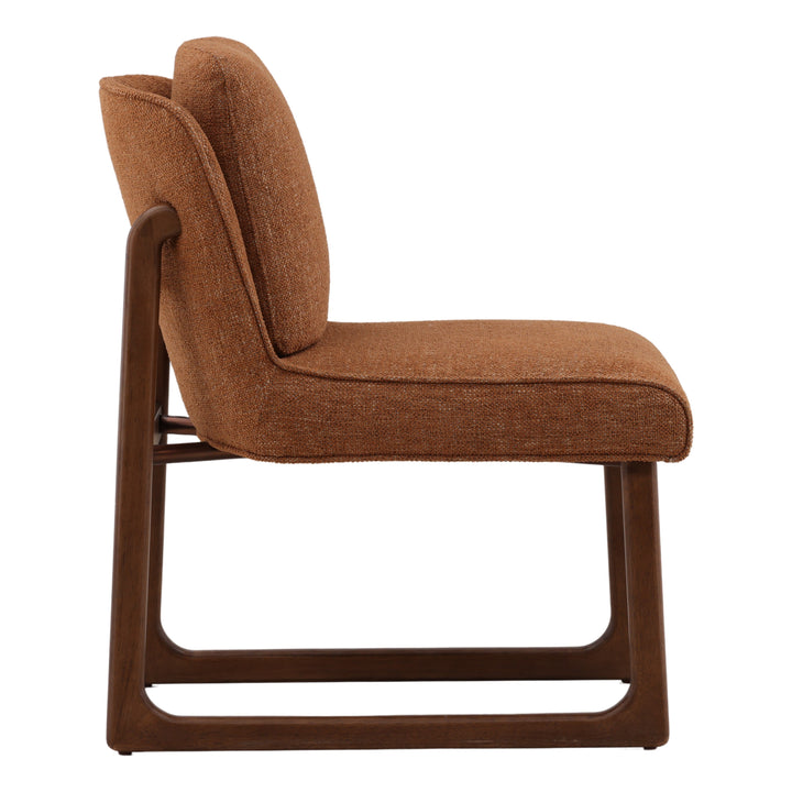 Madelaine Dining Chair Set of 2 Ginger — Profile