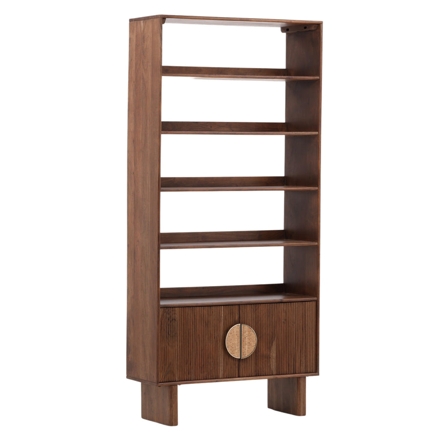 Sylvia Bookcase Walnut - SwayLiving