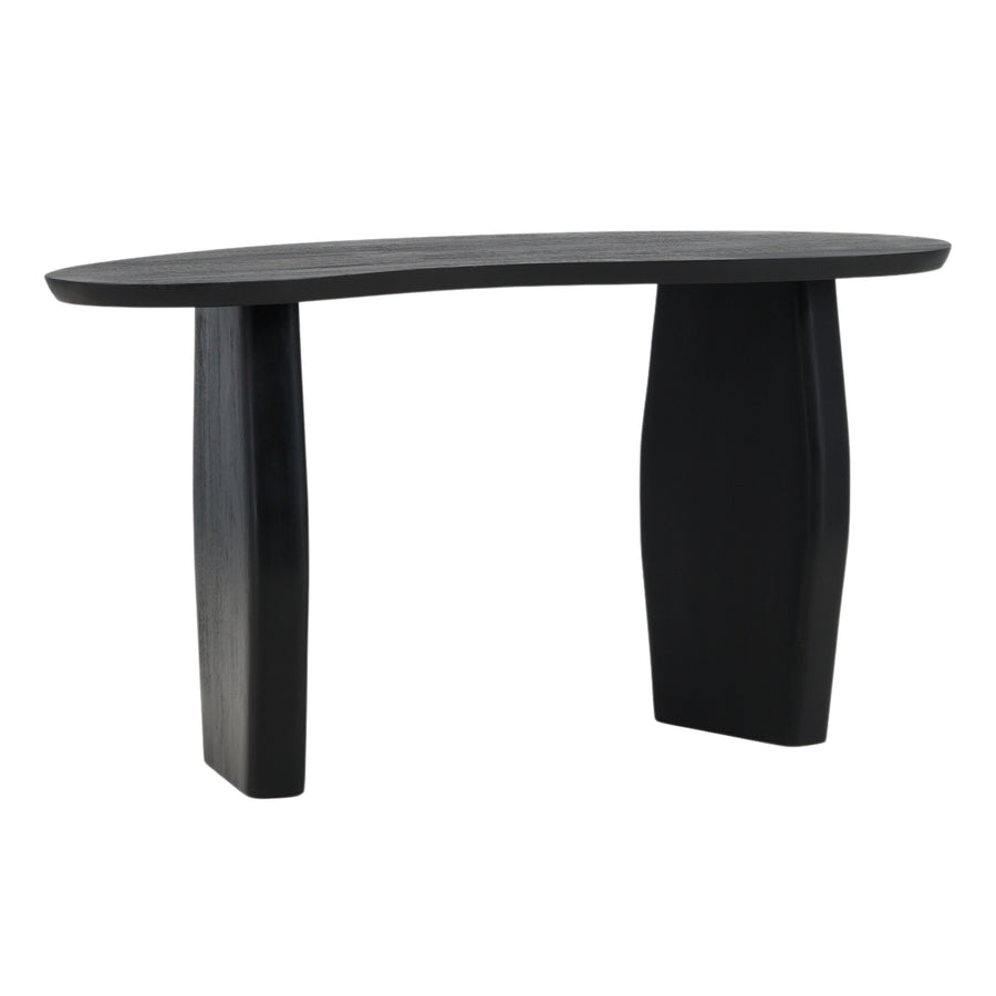 Jenna Console Table Black - SwayLiving