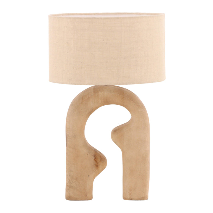Saylor Table Lamp Natural Brown - SwayLiving