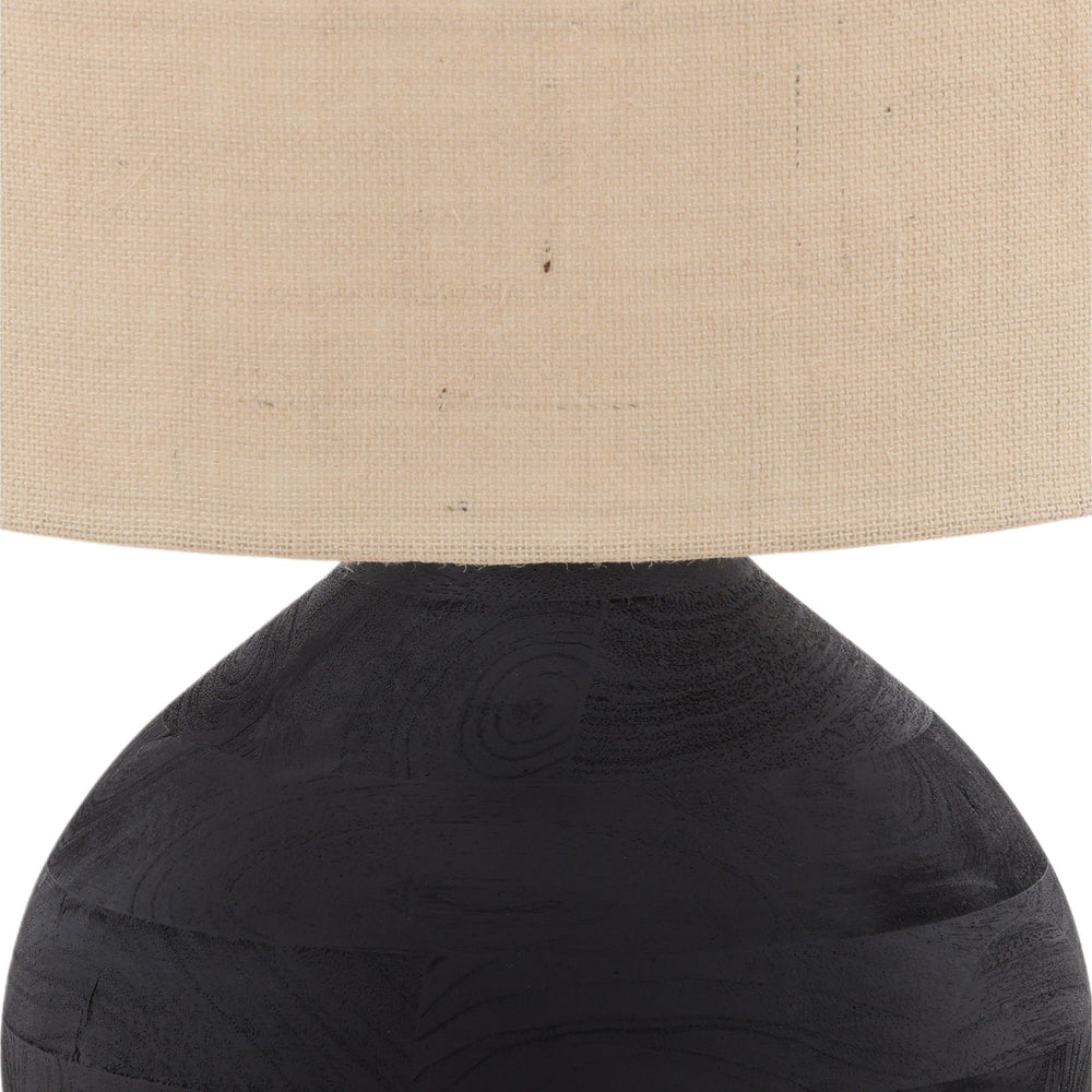 Hollister Table Lamp Black - SwayLiving