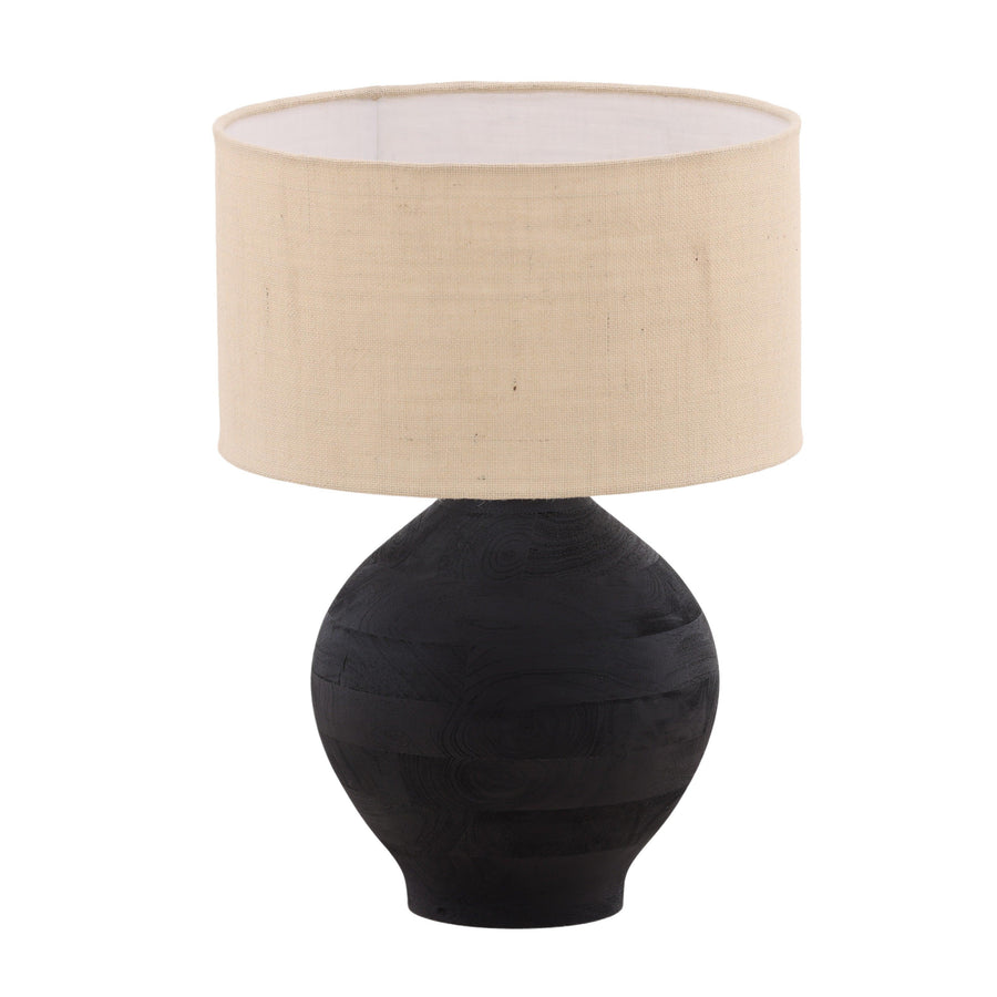 Hollister Table Lamp Black - SwayLiving