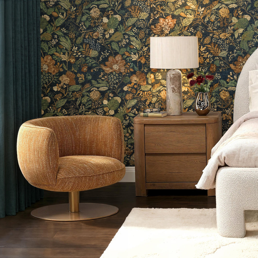 Rajah Table Lamp Cream — Lifestyle