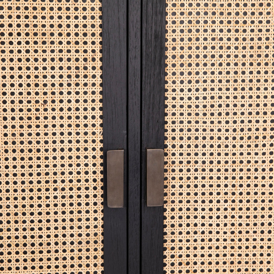 Roy Cabinet Black - SwayLiving