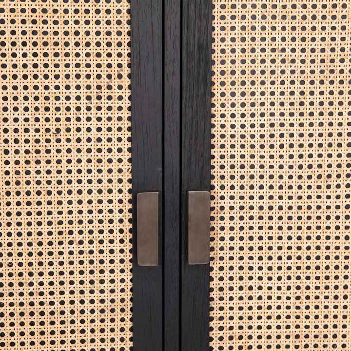 Roy Cabinet Black - SwayLiving