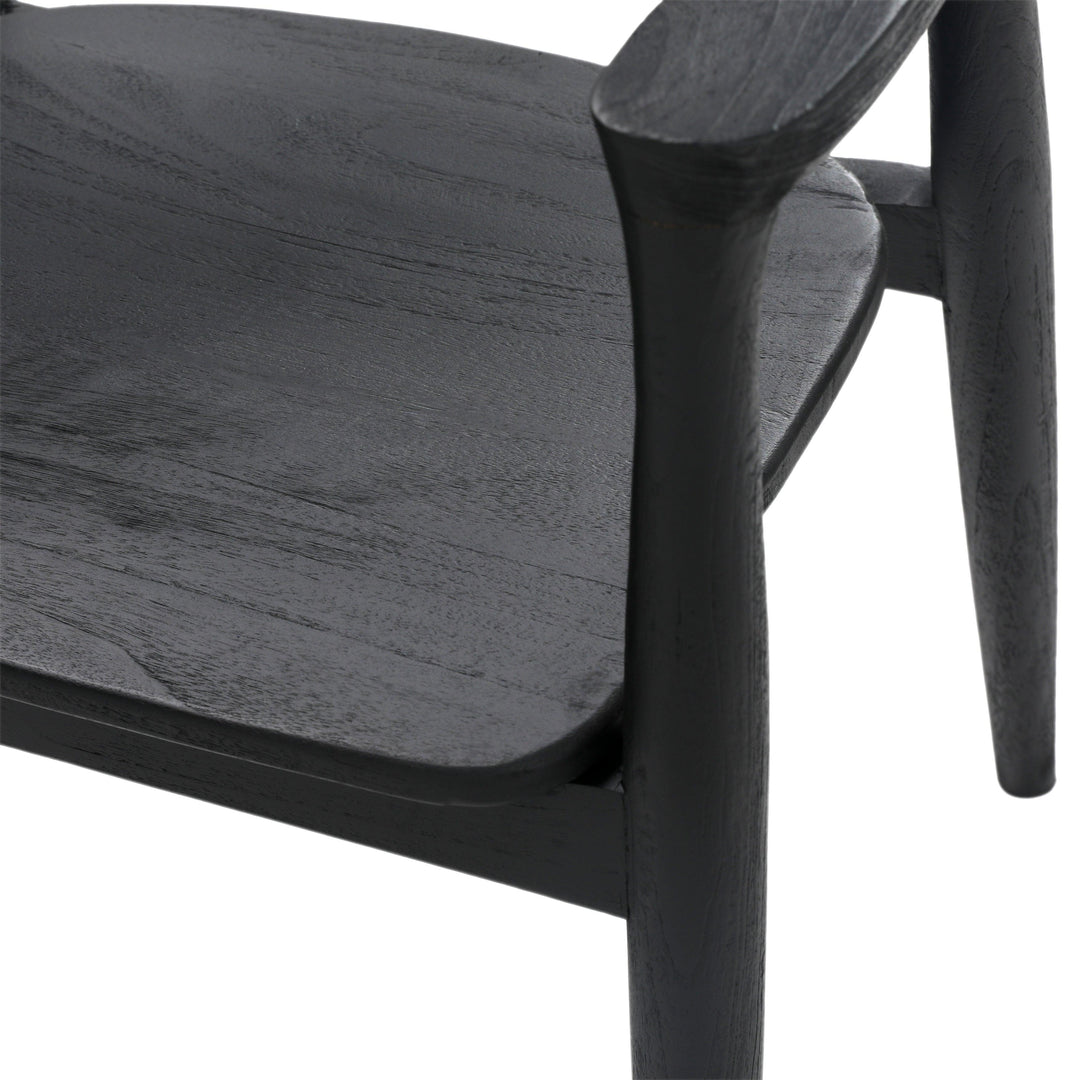Stanley Dining Chair Black - SwayLiving