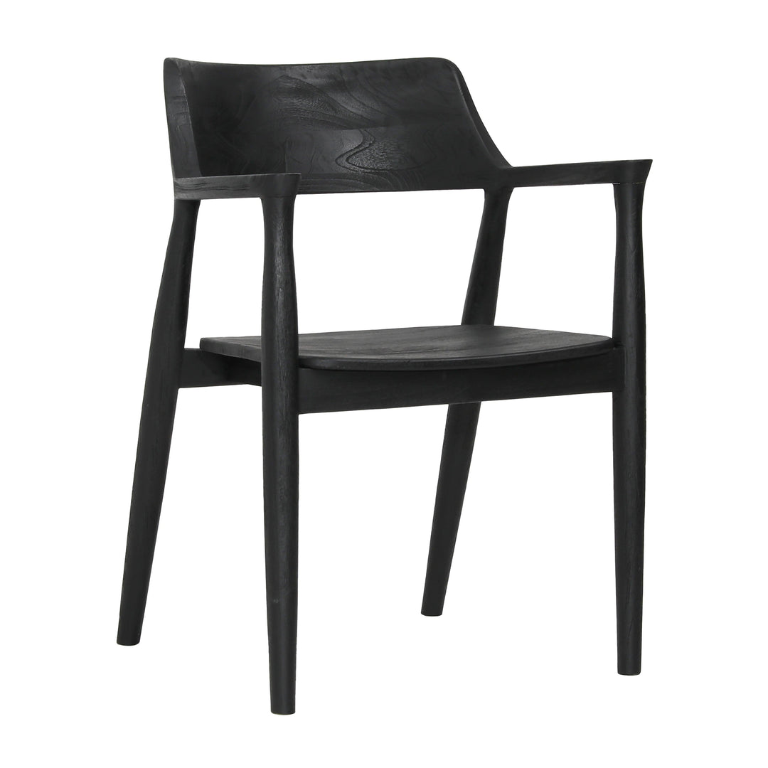 Stanley Dining Chair Black - SwayLiving