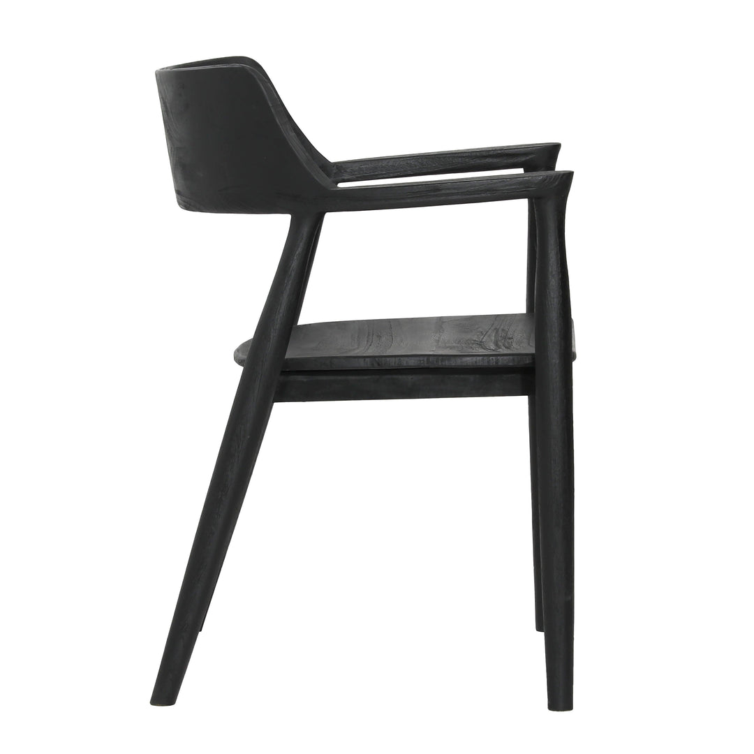Stanley Dining Chair Black - SwayLiving