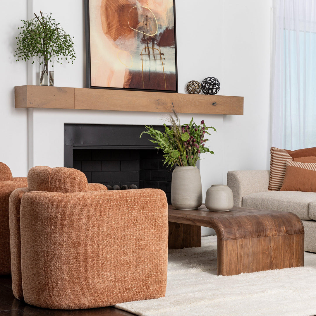 Wendy Coffee Table Brown - SwayLiving