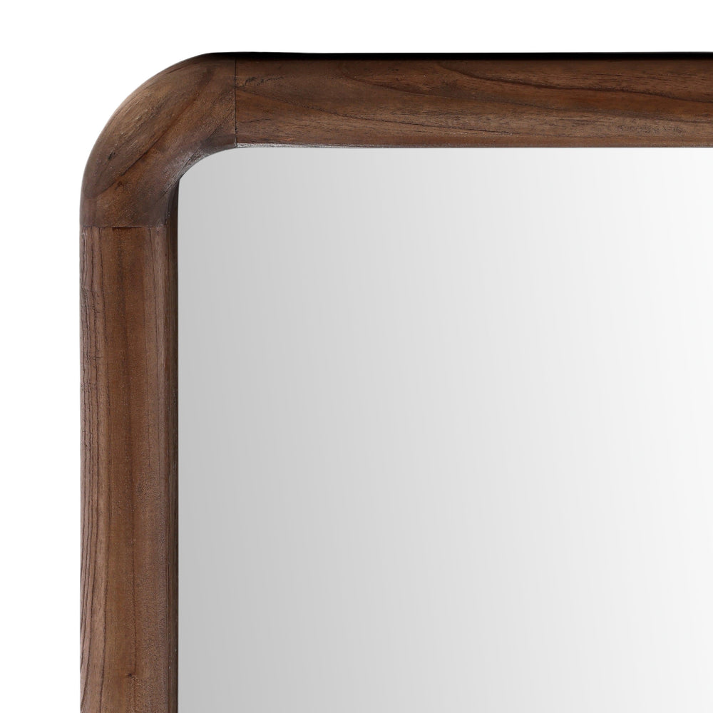 Valeska Mirror Brown Large - SwayLiving