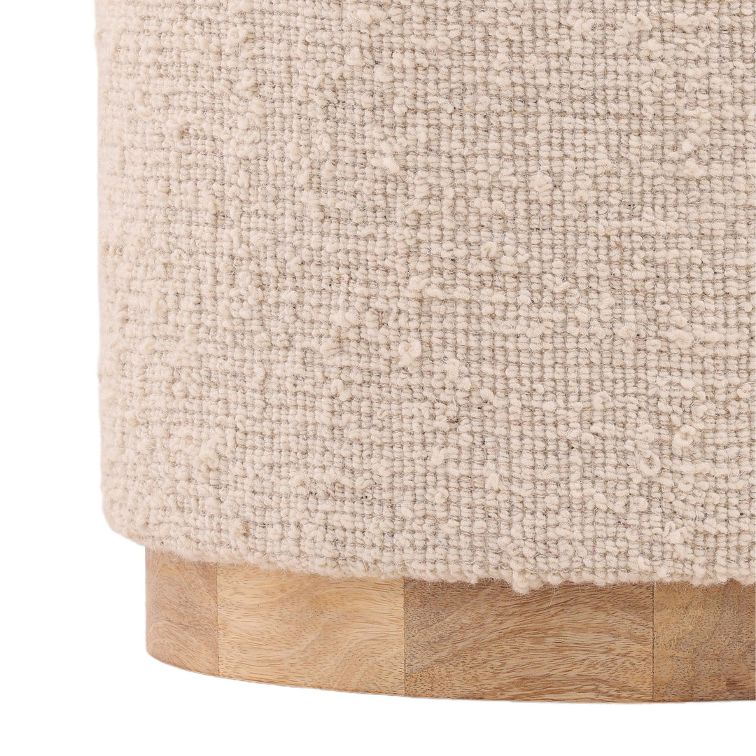 Gemma Stool Ivory - SwayLiving