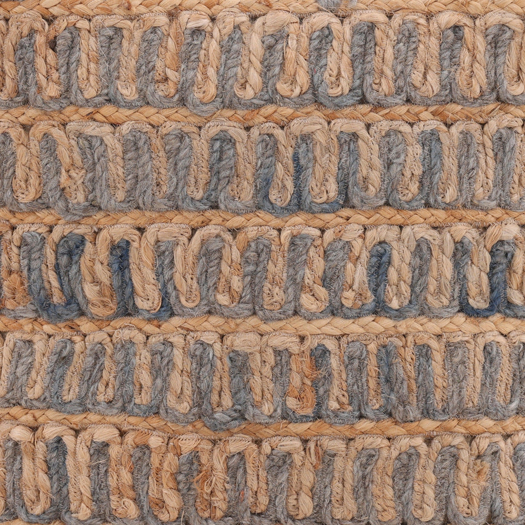 Aziel Pouf Blue - SwayLiving