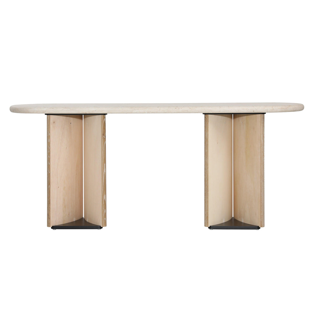 Oda Console Table Natural - SwayLiving
