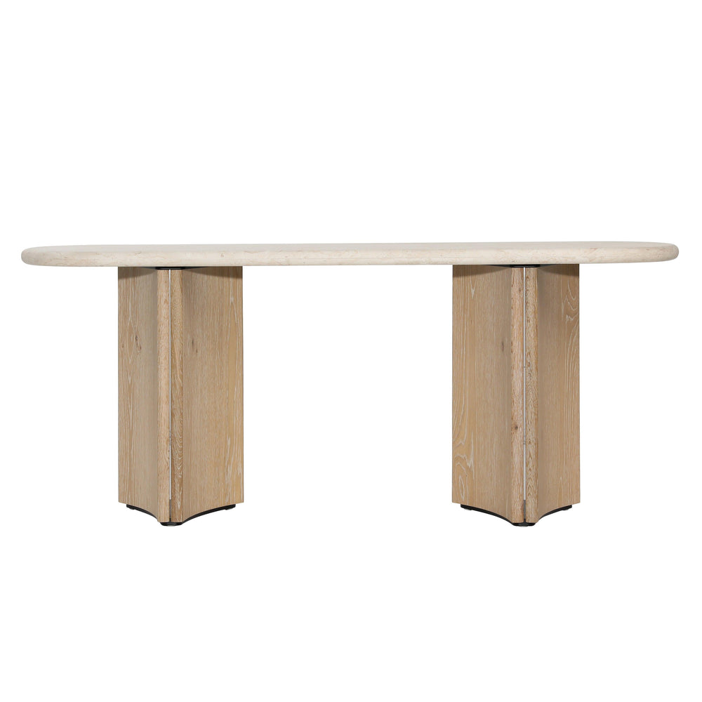 Oda Console Table Natural - SwayLiving