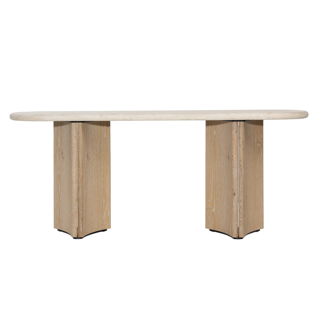 Oda Console Table Natural - SwayLiving