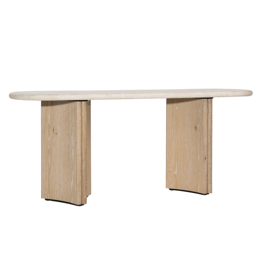 Oda Console Table Natural - SwayLiving