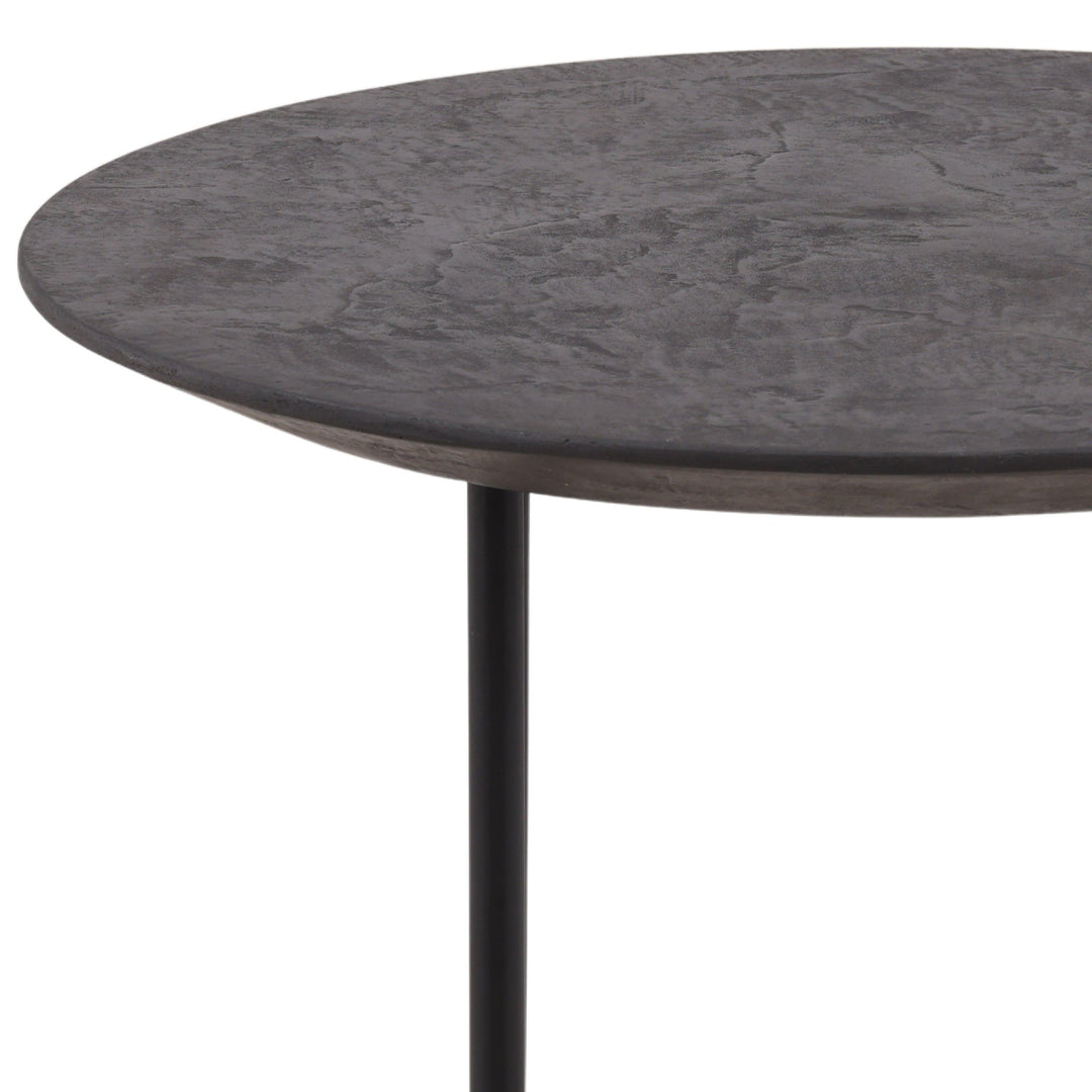 Leith End Table Black - SwayLiving