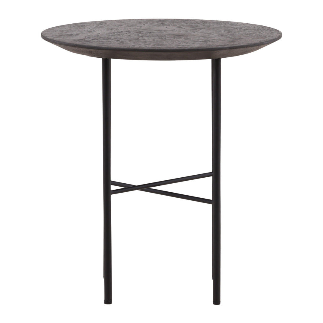 Leith End Table Black - SwayLiving