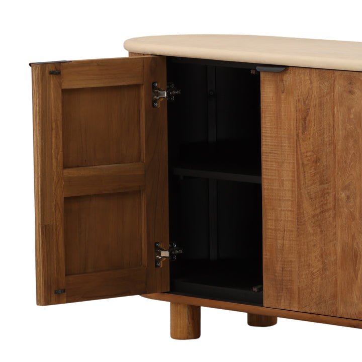 Oriell Sideboard Sand — Detail 3
