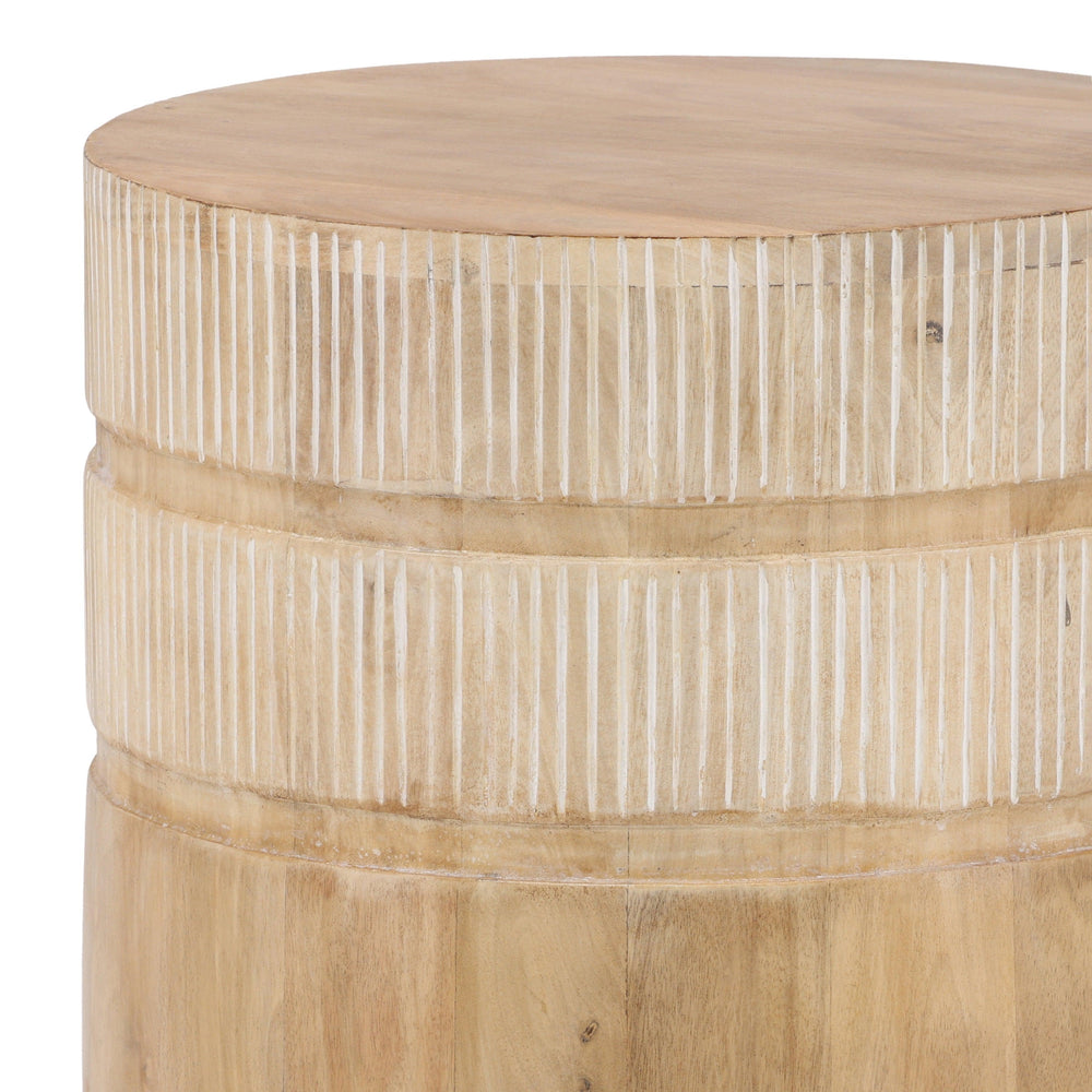 Malvinae End Table Natural - SwayLiving