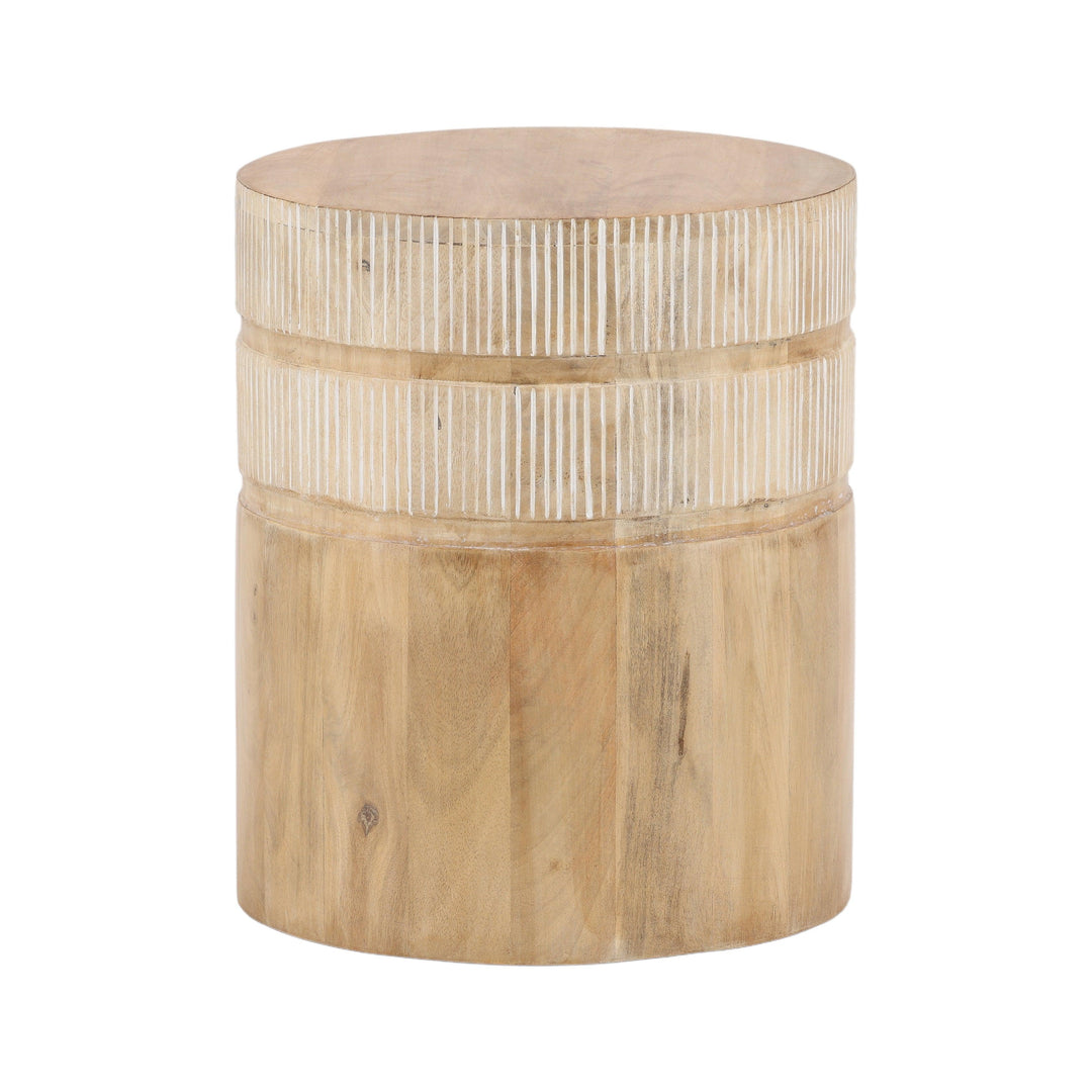 Malvinae End Table Natural - SwayLiving