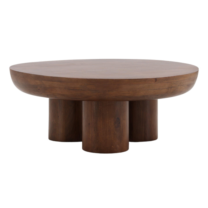 Brucen Coffee Table Brown - SwayLiving