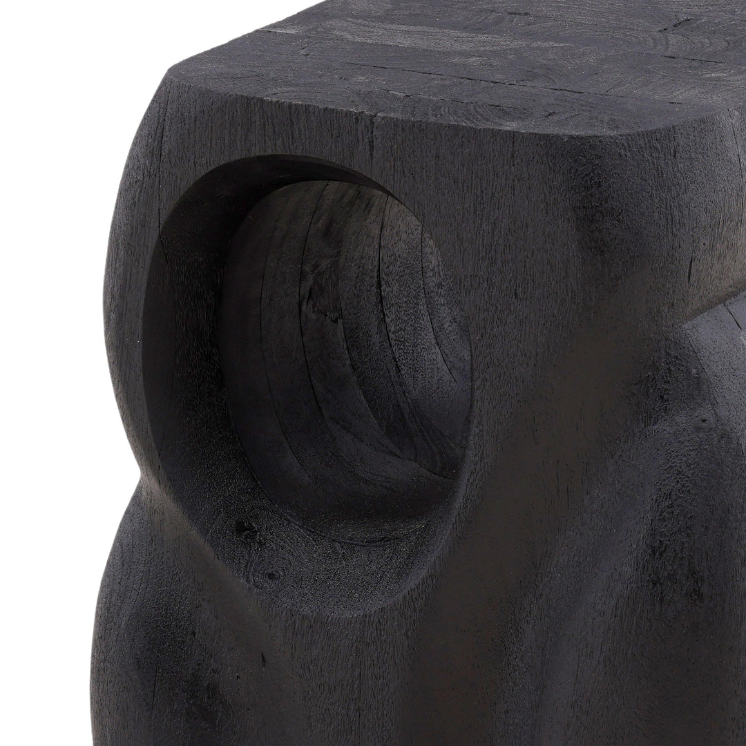 Quincy End Table Black - SwayLiving