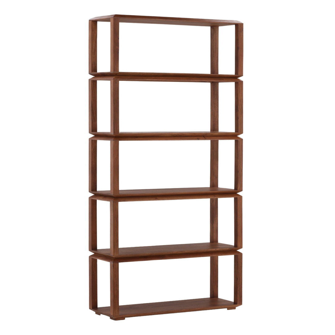 Fresco Bookcase Brown - SwayLiving