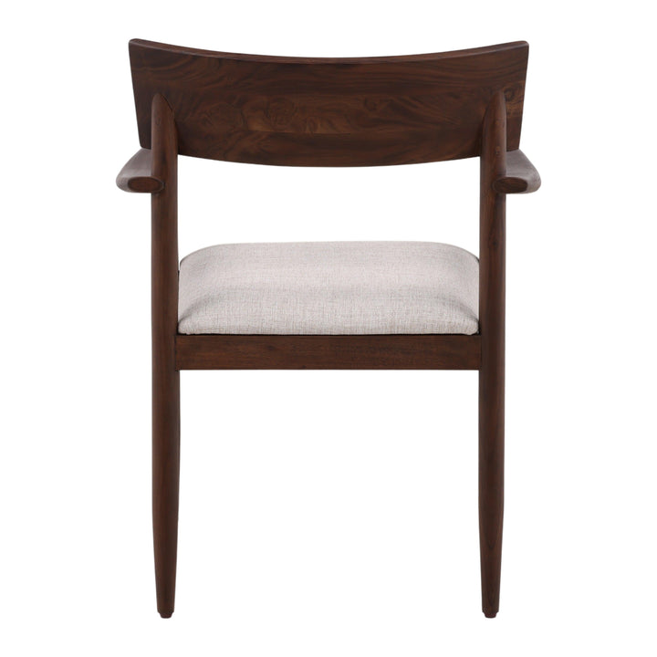 Glennon Dining Chair Dark Brown - SwayLiving