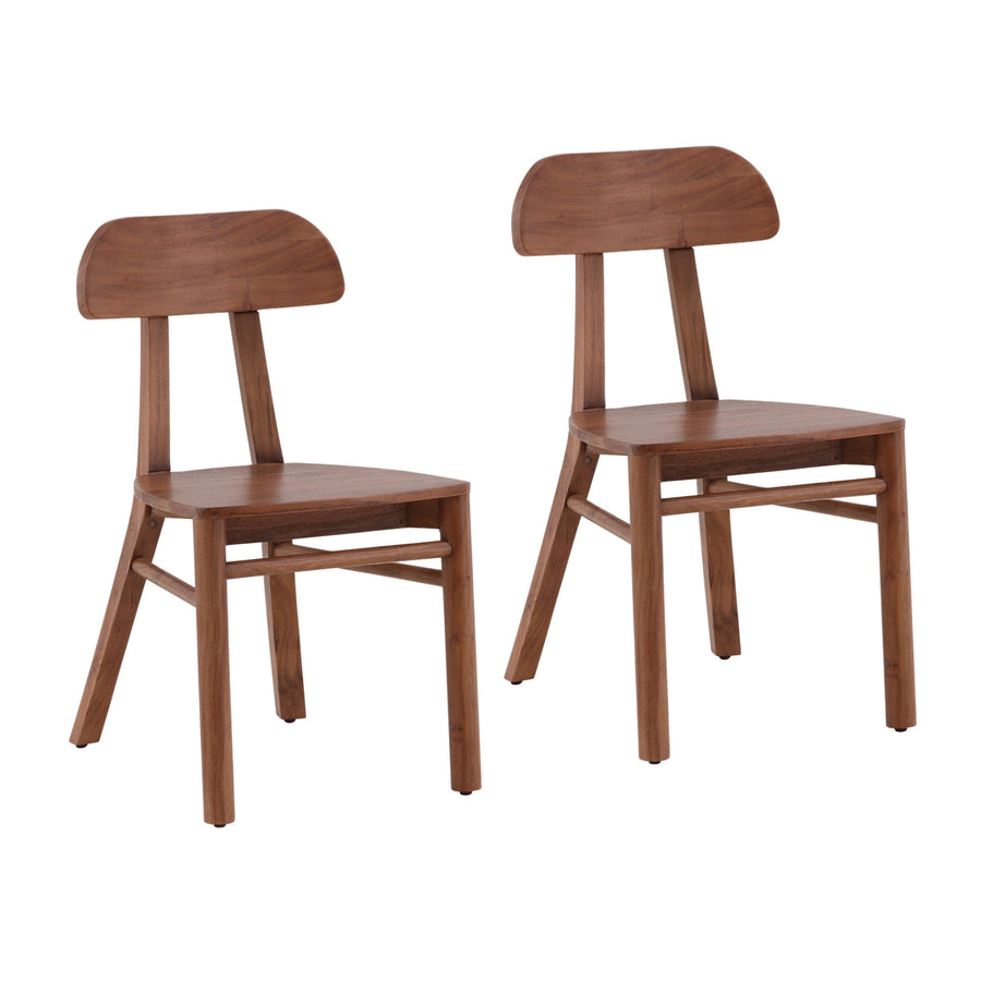 Orton Dining Chair Set of 2 Natural - SwayLiving