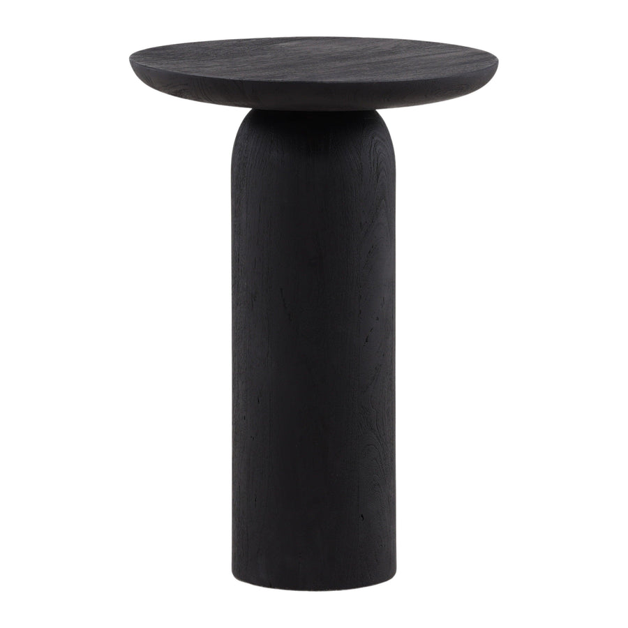 Loren End Table Black Large - SwayLiving