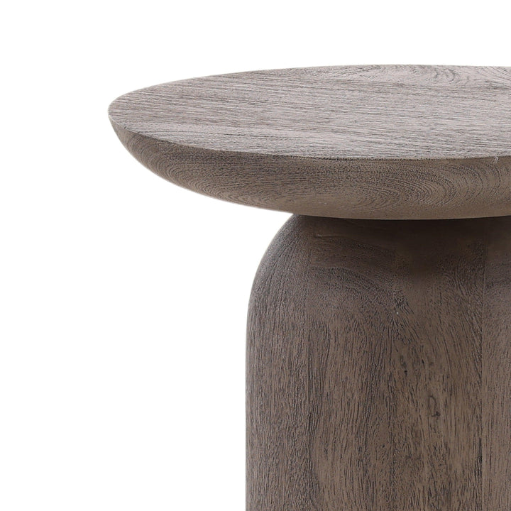 Loren End Table Grey Small - SwayLiving