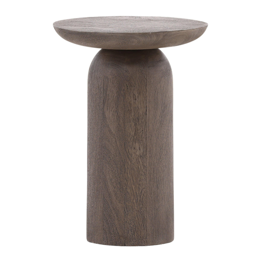 Loren End Table Grey Small - SwayLiving