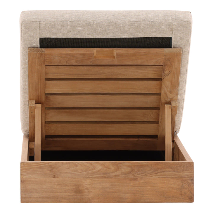 Darleen Outdoor Chaise Sand - SwayLiving