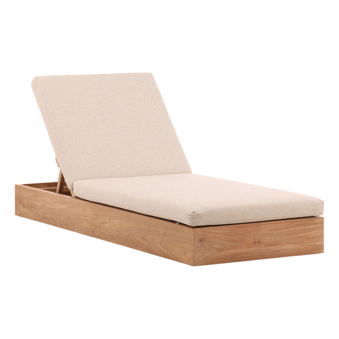 Darleen Outdoor Chaise Sand - SwayLiving